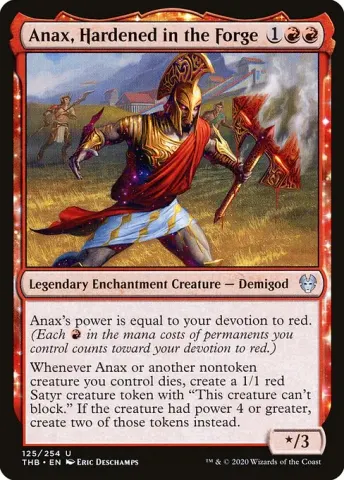 Anax, Hardened in the Forge · 125