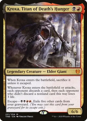 Kroxa, Titan of Death's Hunger · 221