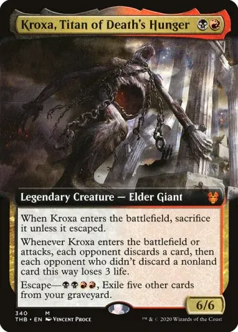 Kroxa, Titan of Death's Hunger · 340