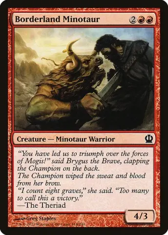 Borderland Minotaur · 114