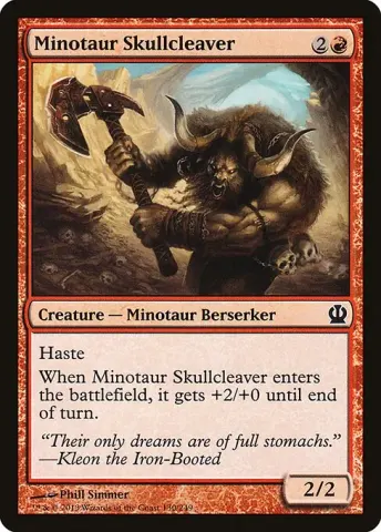 Minotaur Skullcleaver · 130