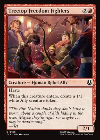 Treetop Freedom Fighters · 156