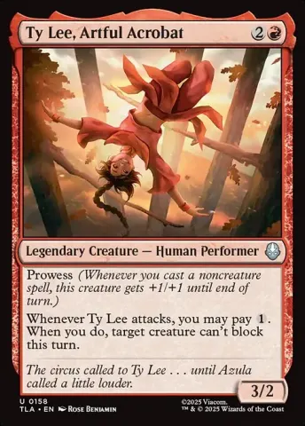 Ty Lee, Artful Acrobat · 158