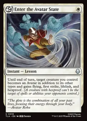 Enter the Avatar State · 18