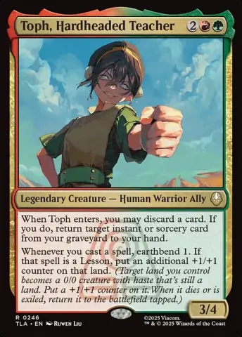 Toph, Hardheaded Teacher · 246