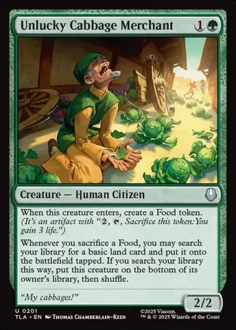 Unlucky Cabbage Merchant · 201