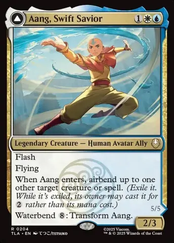 Aang, Swift Savior // Aang and La, Ocean's Fury · 204