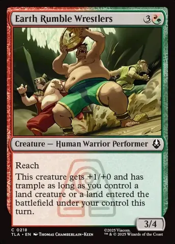 Earth Rumble Wrestlers · 218