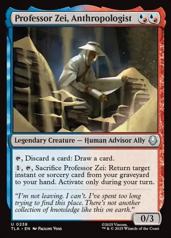 Professor Zei, Anthropologist · 238