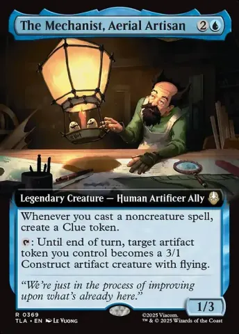 The Mechanist, Aerial Artisan · 369