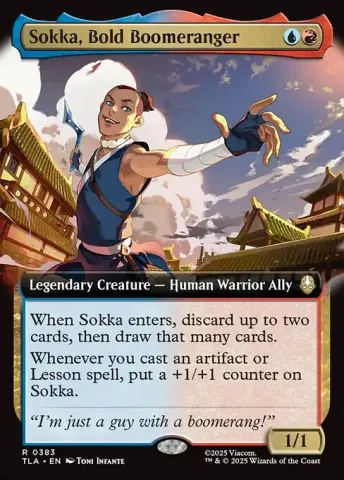 Sokka, Bold Boomeranger · 383