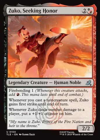 Zuko, Seeking Honor · 150