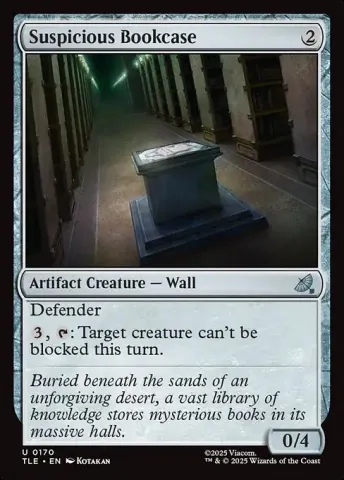Suspicious Bookcase · 170