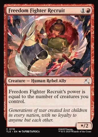 Freedom Fighter Recruit · 118