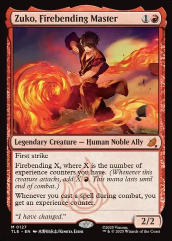 Zuko, Firebending Master · 127