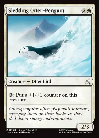 Sledding Otter-Penguin · 273