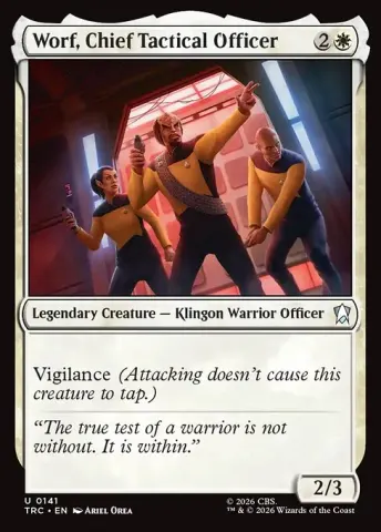 Worf, Chief Tactical Officer · 141