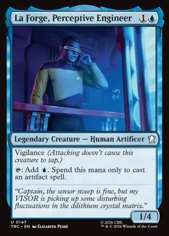 La Forge, Perceptive Engineer · 147