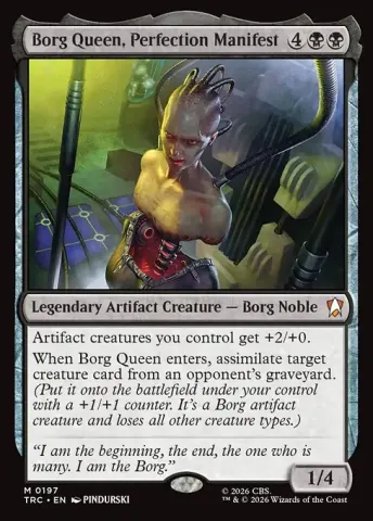 Borg Queen, Perfection Manifest · 197