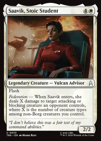 Saavik, Stoic Student · 33
