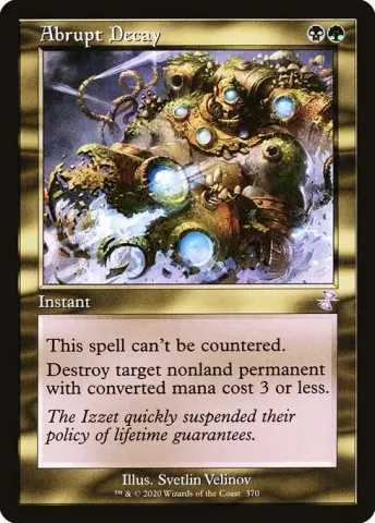 Abrupt Decay · 370