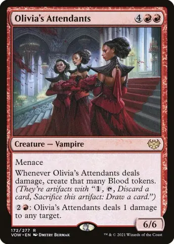 Olivia's Attendants · 172