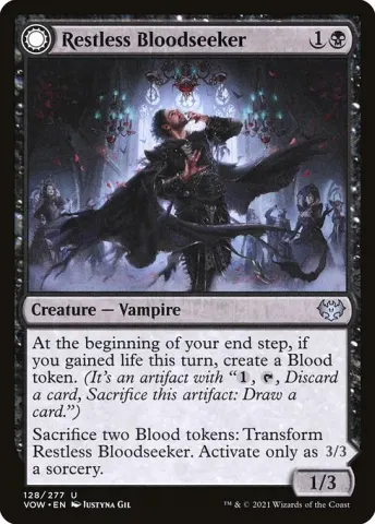Restless Bloodseeker // Bloodsoaked Reveler · 128