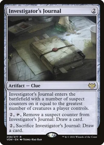 Investigator's Journal · 258