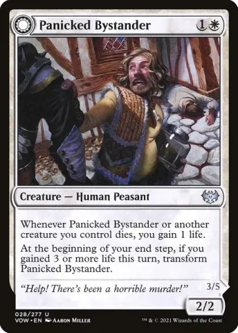 Panicked Bystander // Cackling Culprit · 28