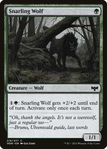 Snarling Wolf · 219