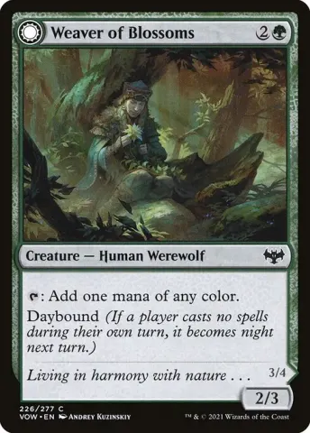 Weaver of Blossoms // Blossom-Clad Werewolf · 226