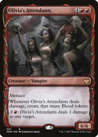 Olivia's Attendants · 307