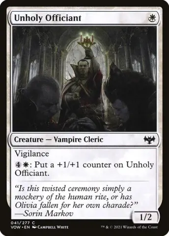 Unholy Officiant · 41