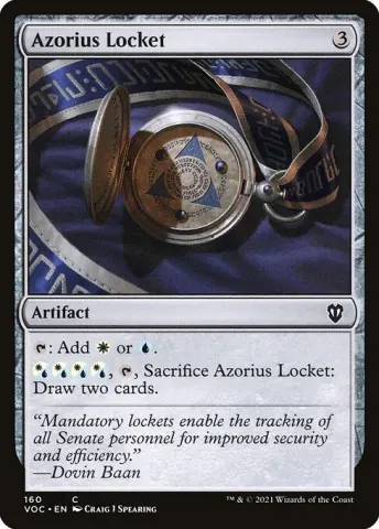 Azorius Locket · 160