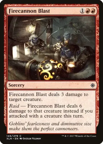 Firecannon Blast · 145