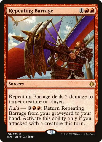 Repeating Barrage · 156