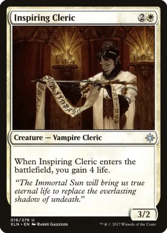 Inspiring Cleric · 16