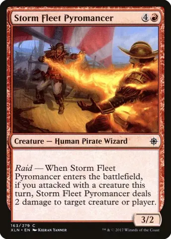 Storm Fleet Pyromancer · 163
