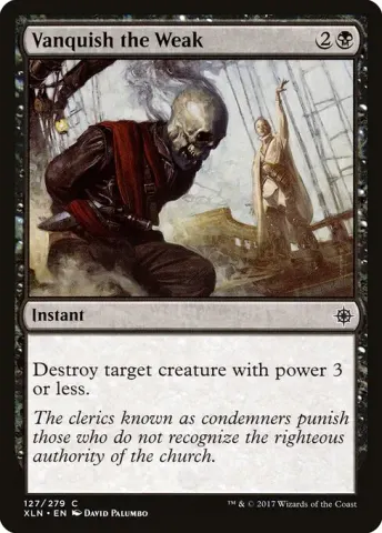 Vanquish the Weak · 127