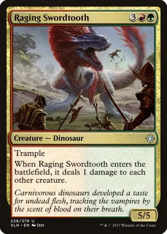 Raging Swordtooth · 226