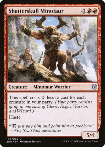 Shatterskull Minotaur · 160