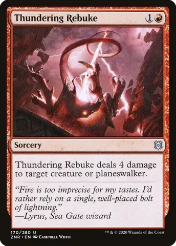 Thundering Rebuke · 170