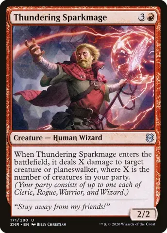Thundering Sparkmage · 171