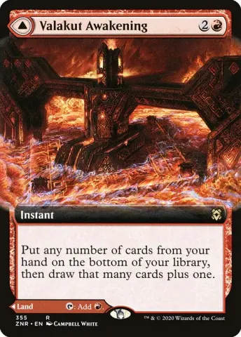 Valakut Awakening // Valakut Stoneforge · 355