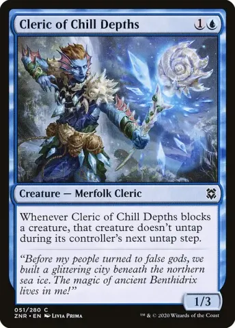 Cleric of Chill Depths · 51