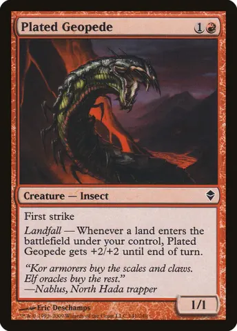 Plated Geopede · 141