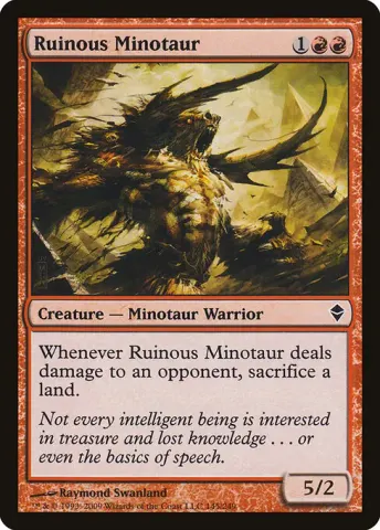 Ruinous Minotaur · 145