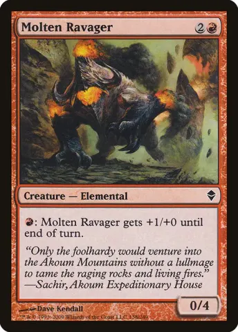 Molten Ravager · 138