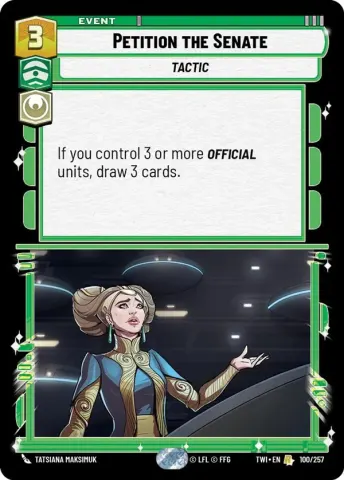 Petition the Senate · 100