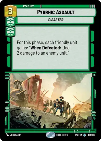 Pyrrhic Assault · 103